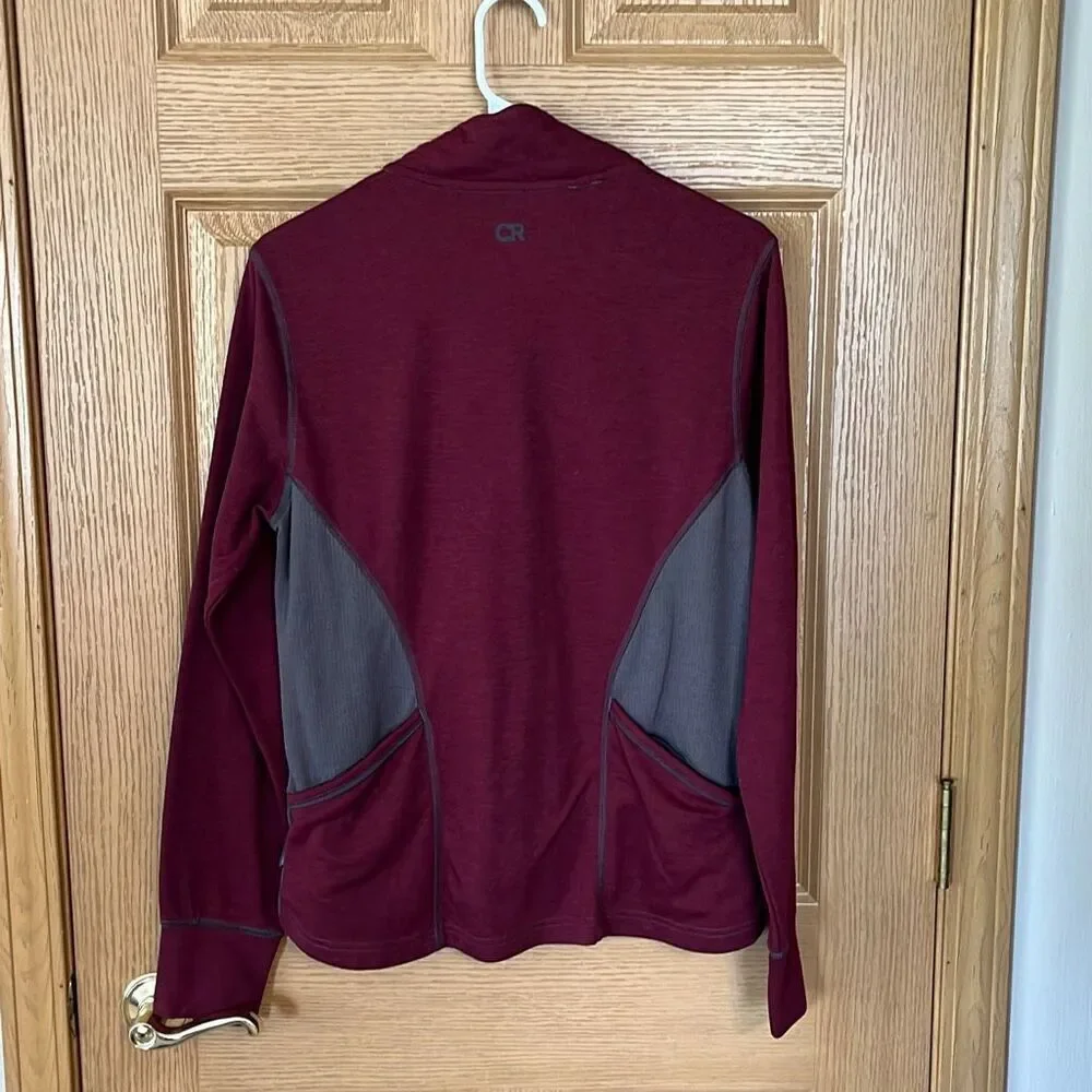 CLUB RIDE RIDELIGHT Wool Blend Lightweight Zip Front Cycling Jacket Large - Picture 2 of 6
